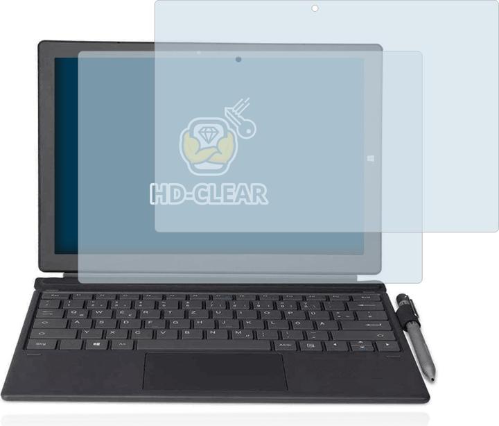 Produktbild BROTECT Schutzfolie Displayschutz Klar (2 Stück, Terra Pad 1262)