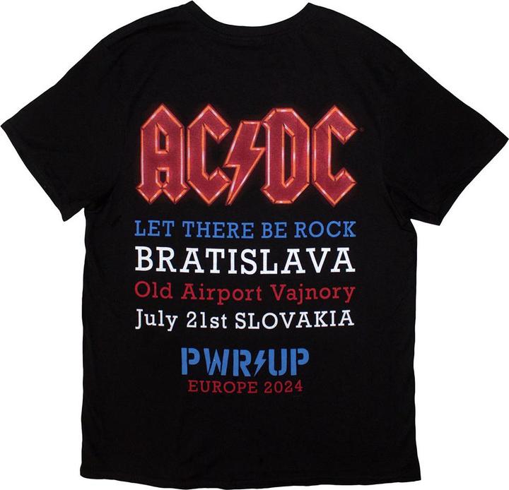 Image du produit AC/DC - T-shirt PWR-UP BRATISLAVA '24 - Adulte (S)