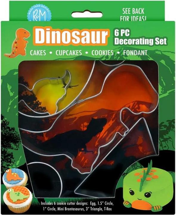 Produktbild Anniversary House Keksausstecher Dinosaurier 6erPack