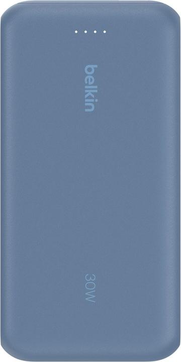 Produktbild Belkin Powerbank 20.000mAh blau 30W integr.USB-C Kab. BPB024hqBL (20000 mAh, 30 W, 74 Wh)