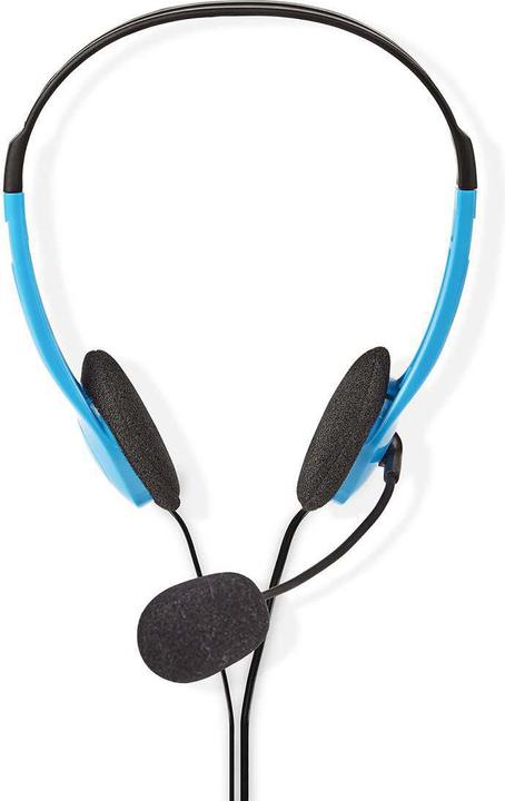 Actual product image Nedis Headphones for PC Headband 2 Plug 3.5 mm (Wireless)