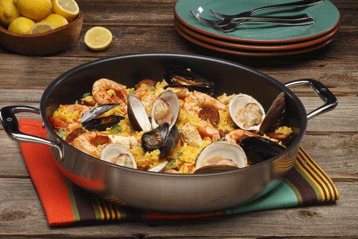 Image du produit Swiss Diamond XD Nonstick Clad Induction - Inox Sautoir avec couvercle Ø 32cm (32 cm, Cocotte + faitout, Acier inoxydable)
