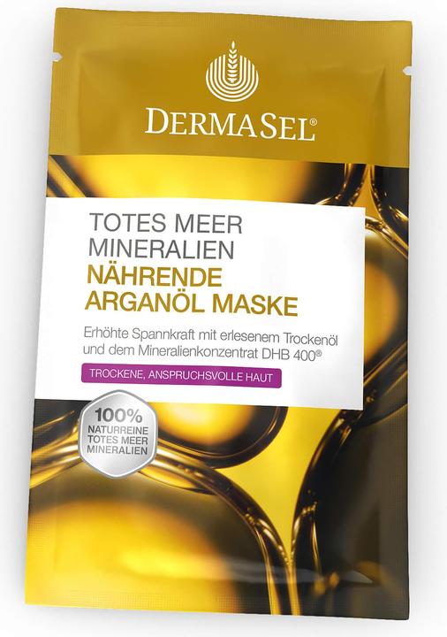 Actual product image DermaSel Mask Argan Oil German/French (12 ml)