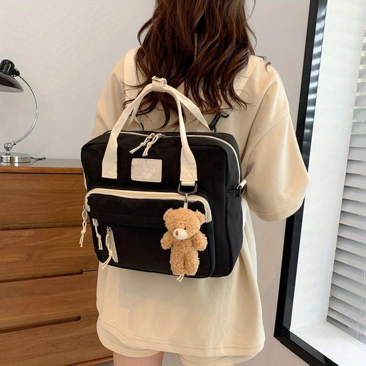 Only-Bags.Store Zaino multifunzionale di grande capacità con tasche multiple, borsa zaino multifunzionale