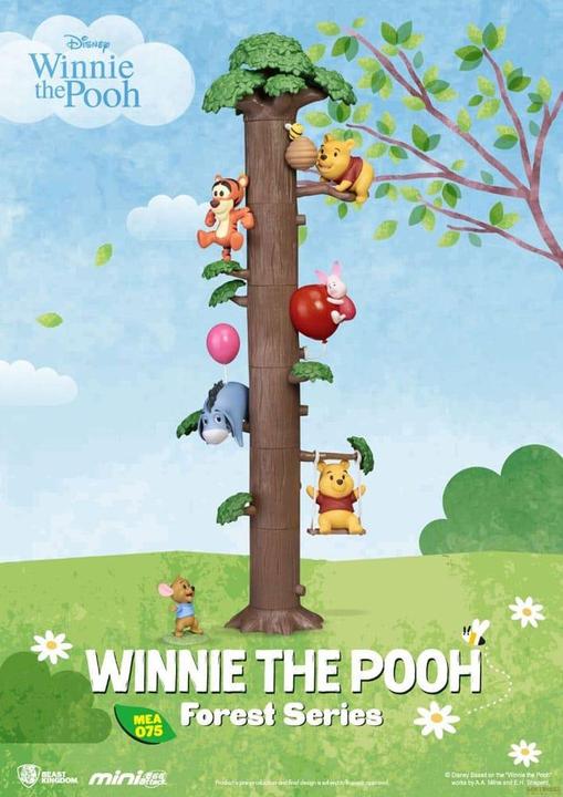 Actual product image Beast Kingdom WINNIE L'OURSON - Forest Series - Set 6 Statuette Mini Egg Attack 12cm