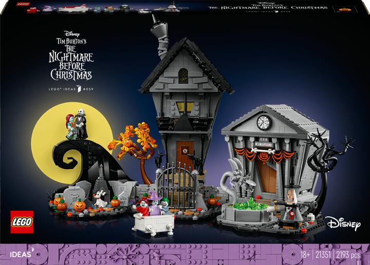 Immagine prodotto LEGO Nightmare Before Christmas (21351, LEGO Ideas, Set LEGO rari)