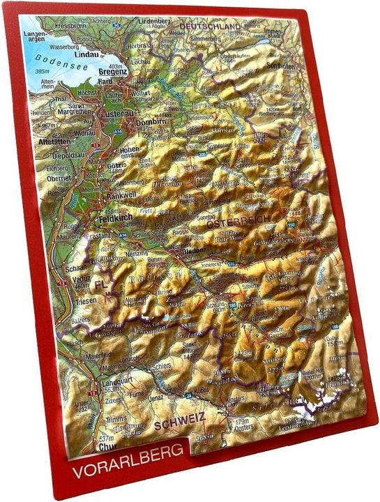 Produktbild Markgraf:Vorarlberg, Reliefpostkarte