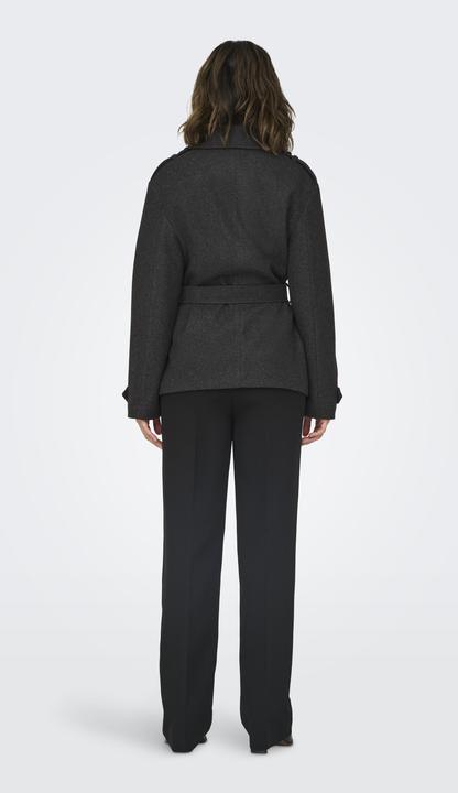 Produktbild Only Reverskragen Ärmelbündchen mit Knopf Jacke Trenchcoat (XL)