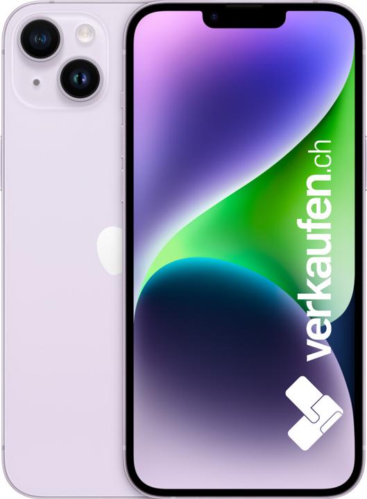 Actual product image verkaufen.ch iPhone 14 Plus (256 GB, Purple, 263.78", SIM + eSIM, A / Like new)