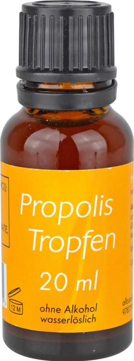 Actual product image Allcura Propolis drops without alcohol, 20 ml solution (20 ml, Mouthwash)