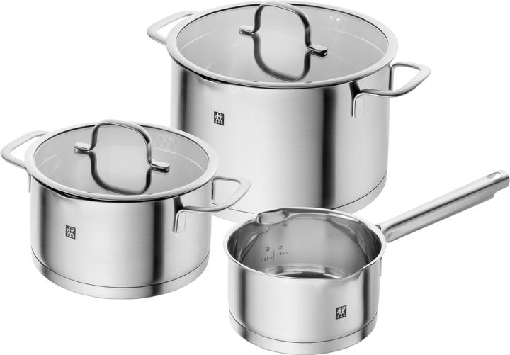 Produktbild Zwilling TrueFlow (24 cm, Pfannenset + Topfset, Edelstahl)
