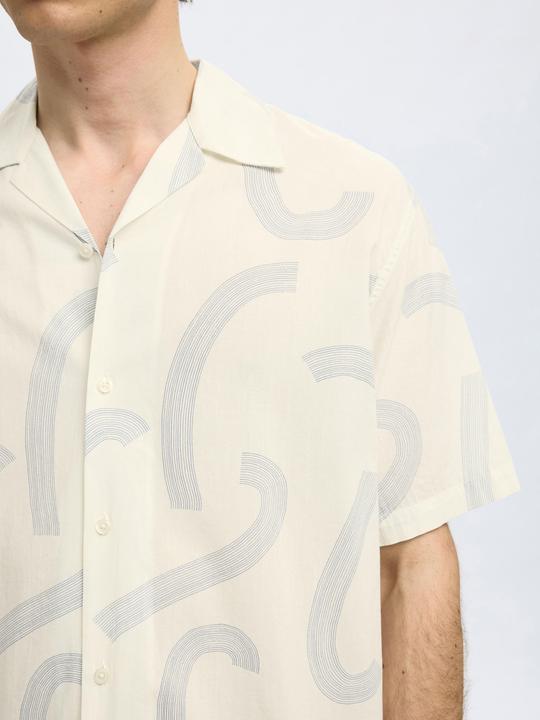 Produktbild Selected Homme Print Kurzarmhemd (XL)