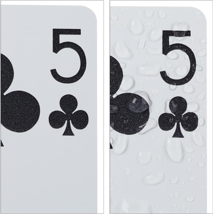 Image du produit Relaxdays 4x jeu de cartes
