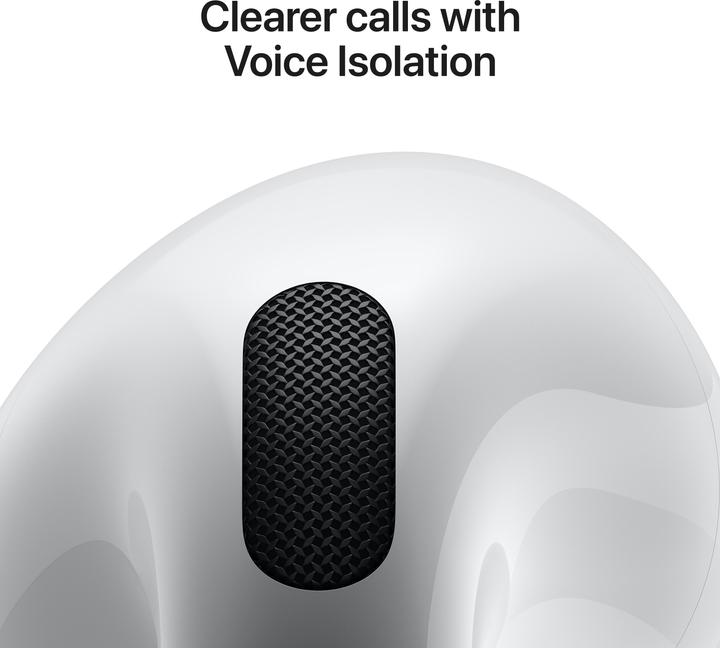 Productafbeelding Apple AirPods 4 (ANC, 4 h, Draadloze)