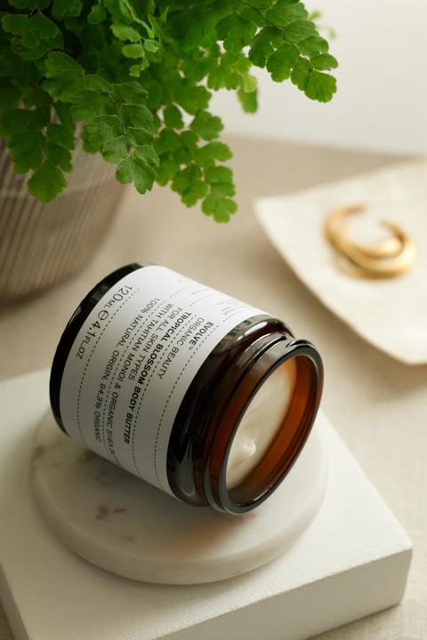 Produktbild Evolve Organic Beauty Feuchtigkeitspflege Tropical Blossom Body Butter 120 ml (Körpercreme, 120 ml)