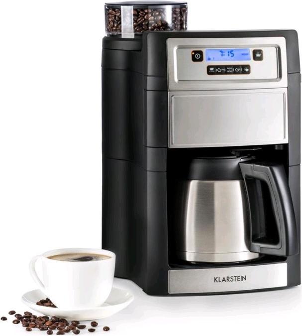 Klarstein Aromatica II Thermo Kaffeemaschine Silber