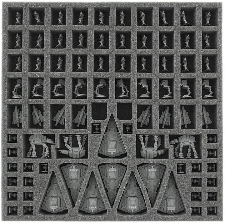 Actual product image Feldherr FH56625 - Foam Tray Set for Star Wars - Rebellion, Board Game Box (Foam material)