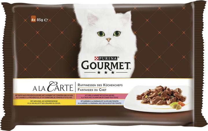 Produktbild Gourmet A la Carte Chefs Fantasies (Adult, 4 Stk., 85 g)