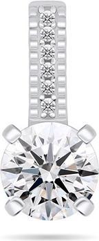 Image du produit Brilio Silver - Pendentif moderne en argent avec zircons PT99W