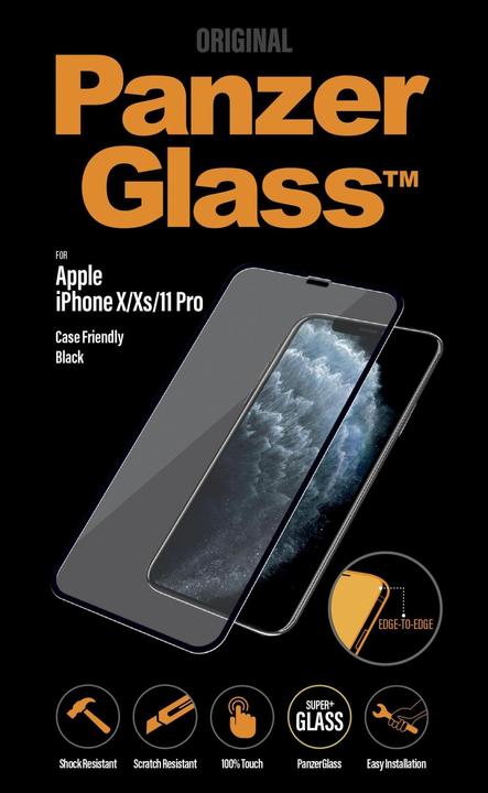 Actual product image PanzerGlass edge to edge (1 Piece, Apple iPhone X)