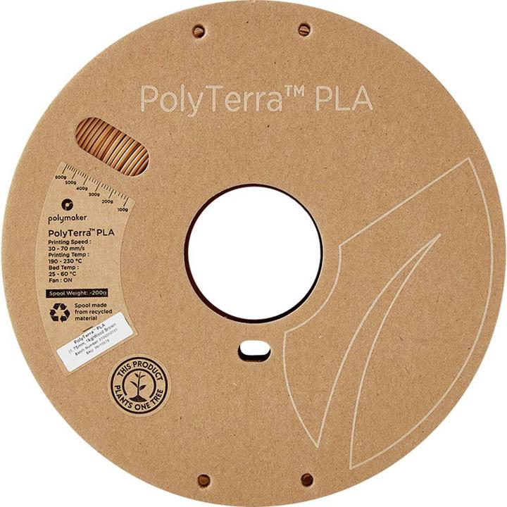 Produktbild Polymaker Filament (PLA, 1.75 mm, 1000 g, Braun)