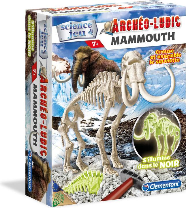 Image du produit Clementoni Archeo Mammouth Fluorescence