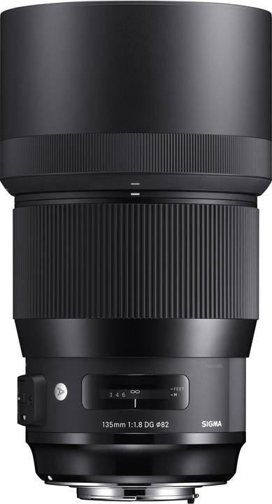 Actual product image Sigma 135mm F1.8 DG HSM Art Canon EF (Canon EF, Canon EF-S, full size, APS-C / DX)