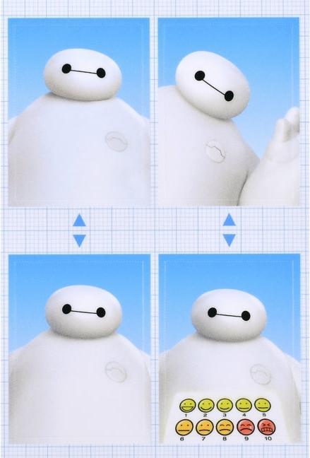 Immagine prodotto Disney Baymax Fotoaufkleber Sticker Collection