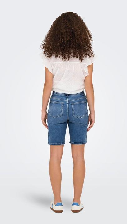 Produktbild Only Normal geschnitten Hohe Taille 5-Pocket-Shorts Jeans-Shorts (XL)