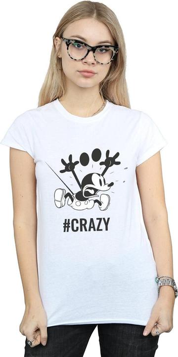 Image du produit Disney - T-shirt MICKEY MOUSE #CRAZY - Femme (S)