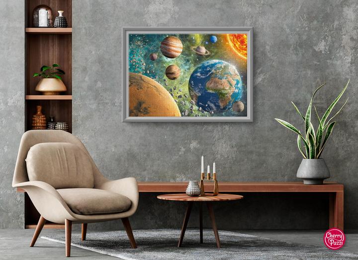 Actual product image Cherry Pazzi Puzzle Planet Earth in the Galaxy 2000 pieces (2000 pieces)