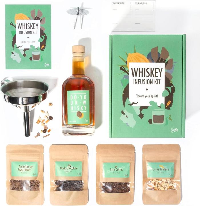 Actual product image Craftly DIY whiskey infusion kit