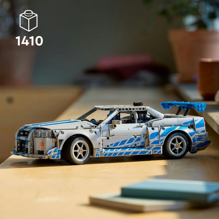 Produktbild LEGO 2 Fast 2 Furious Nissan Skyline GT-R (R34) Flitzer (42210, LEGO Technic)