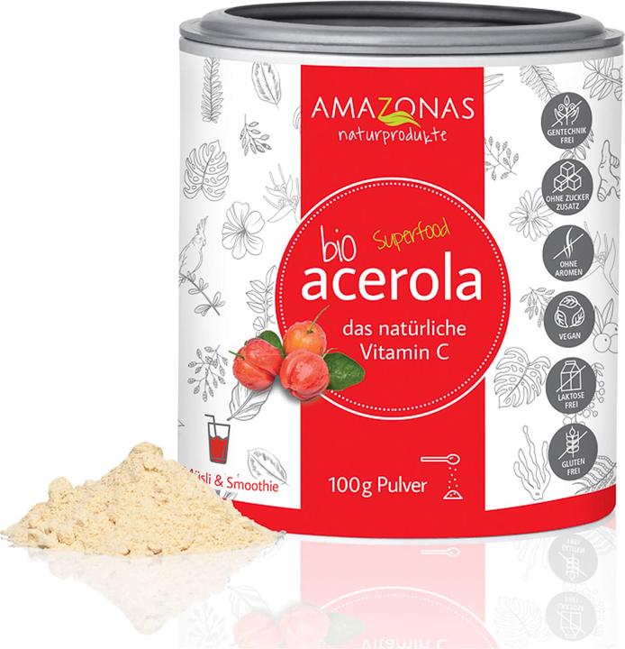 Produktbild Amazonas Bio Pulver mit 17% Vitamin C (1 Stück, Pulver, 100 g)
