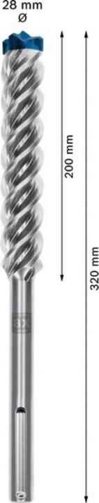 Produktbild Bosch Professional Zubehör EXPERT SDS max-8X Hammerbohrer, 28 x 200 x 320 mm (28 mm)