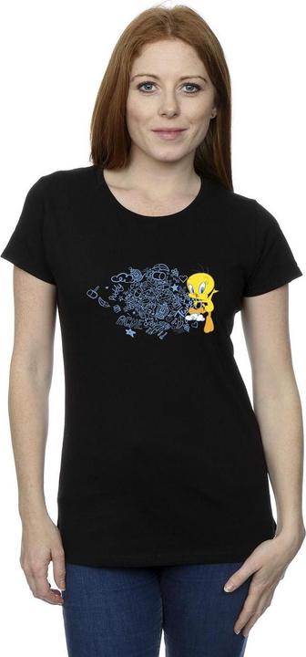 Image du produit Looney Tunes - T-shirt ACME DOODLES TWEETY - Femme (M)