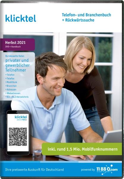 Produktbild 11880 Internet Services klicktel Telefon- und Branchenbuch + Rückwärtssuche Herbst 2021