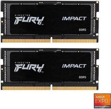 Actual product image Kingston FURY Impact (2 x 16GB, 5600 MHz, DDR5 RAM, SO-DIMM)
