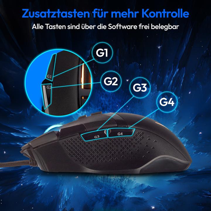 Image du produit Medion ERAZER Wizard P20 Souris de jeu (Filaire)