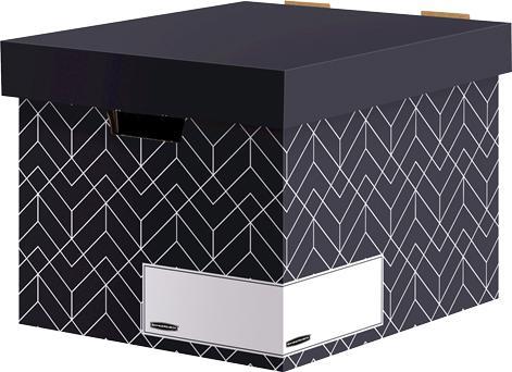 Immagine prodotto Bankers Box 5 scatole d'archivio blu notte/bianco 34,0 x 39,0 x 29,1 cm