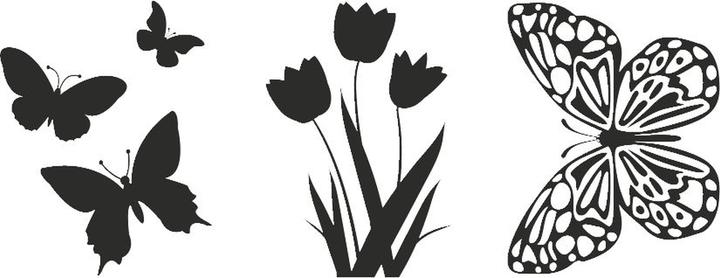Produktbild Heyda Motivstempel-Set Frühling 8 x 4.5 x 2.5 cm