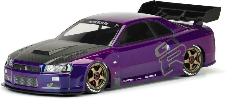 Proline Carrozzeria Nissan Skyline GT-R R34 non verniciata, 1:7
