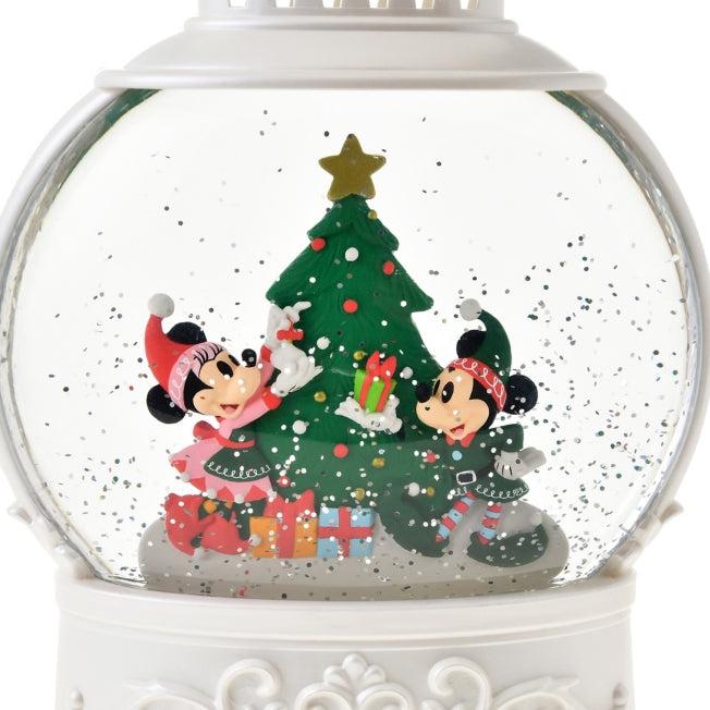Produktbild Disney Mickey & Minnie Schneekugel Musik & Licht Laterne Weihnachten