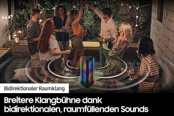 Productafbeelding Samsung Geluidstoren (2022) (12 h, Oplaadbare batterij)