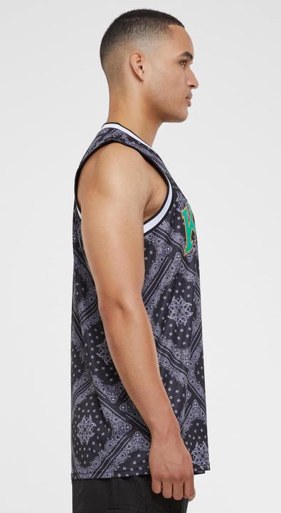 Image du produit Karl Kani KU232-014-2 KK Woven Signature Paisley Basketball Tank - 110759 (XXL)