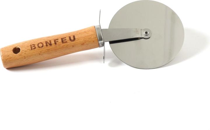 Bonfeu Pizzasnijder - Pizzaroller - Roestvrij staal