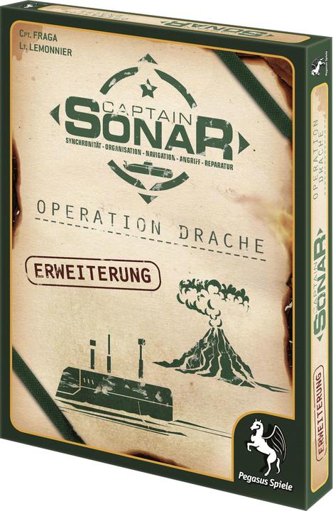 Immagine prodotto Pegasus 57014G - Captain Sonar: Operation Dragon (), 4-8 giocatori, da 10 anni (espansione, edizione DE) (Tedesco)