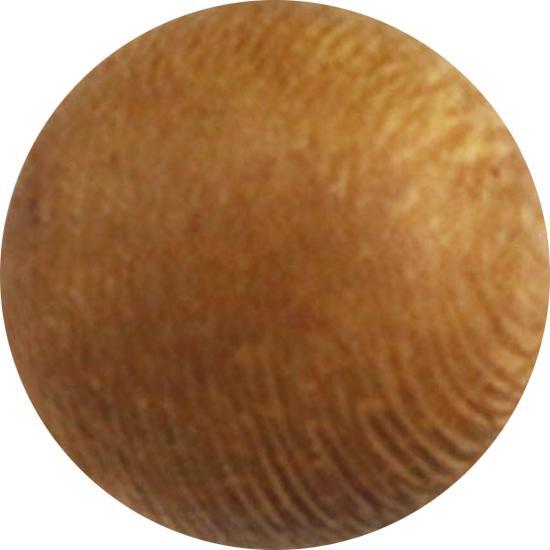 Produktbild Star Piercing Kugel aus Teakholz (Organisch, ohne Messing)