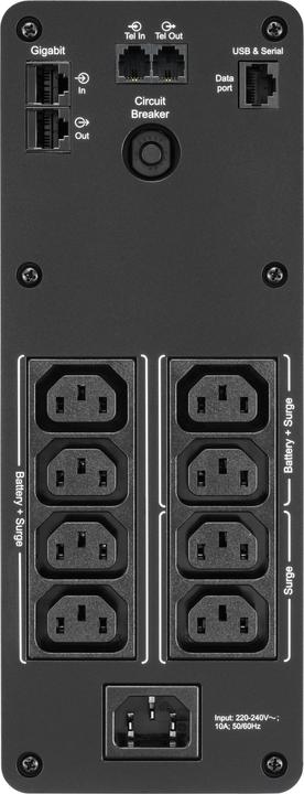 Produktbild APC BR1600SI (1600 VA, 960 W, Line-Interaktiv USV)