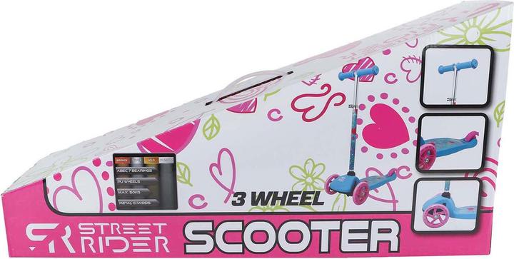 Actual product image Street Rider 3-Rad-Scooter mit verstellbarem Lenker Abec 7 Pink